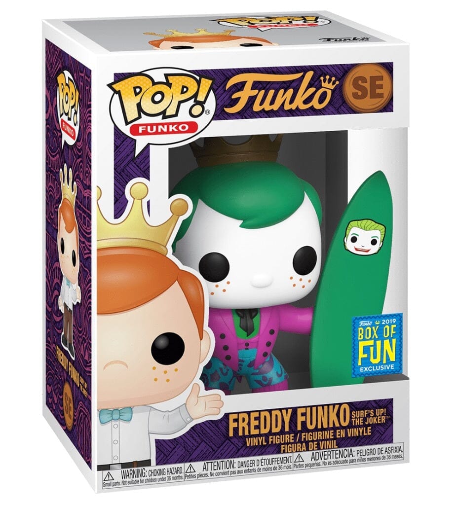 Freddy Funko Surf's Up Joker Box of Fun Exclusive (3000 pcs) Funko Pop! 