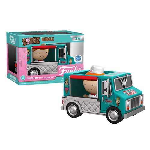 Freddy Funko with Ice Cream Truck (4000 PCS) Exclusive Dorbz Ride #26