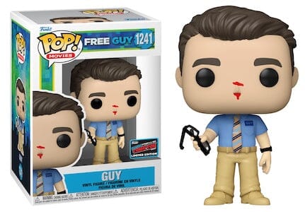 Free Guy Guy NYCC (Official Sticker) Funko Pop! #1241