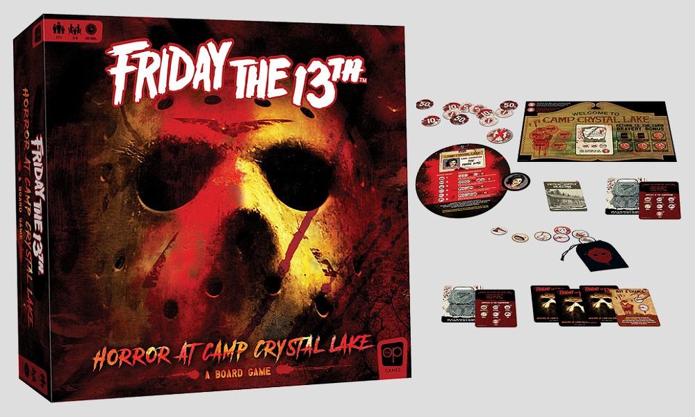 Friday the 13th Horror at Camp Crystal Lake Board Game