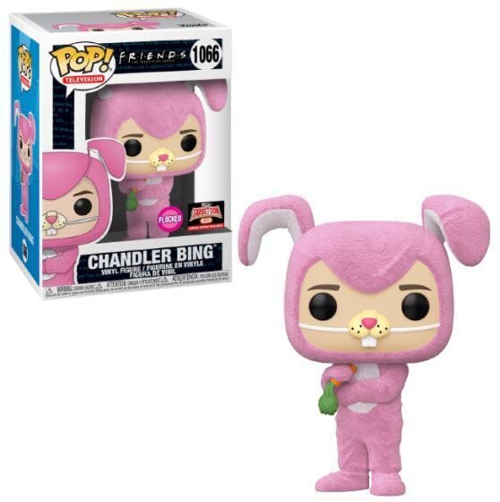 Friends Chandler Bing as Bunny (Flocked) Exclusive Funko Pop! #1066