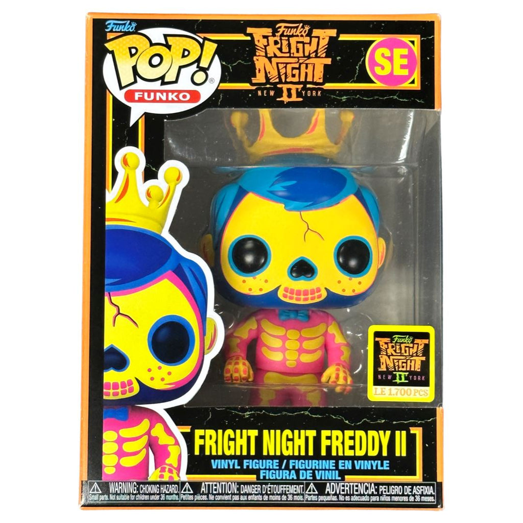Fright Night Freddy II Blacklight NYCC Exclusive Funko Pop! (1700 PCS)