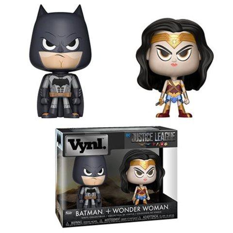 Funko DC Comics Wonder Woman and Batman VYNL Figure 2-Pack