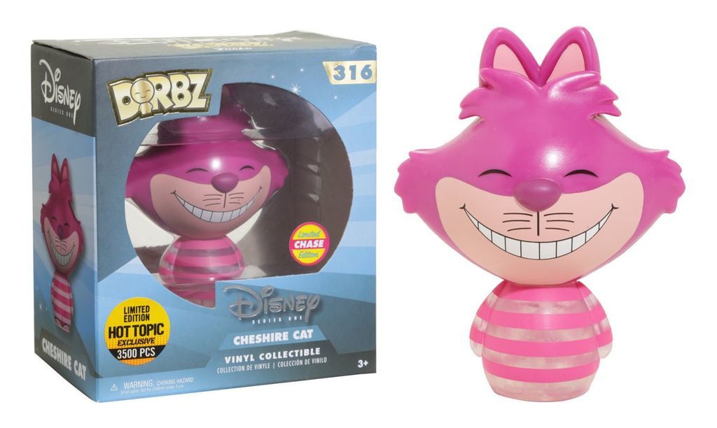 Funko Dorbz Disney Cheshire Cat (Animated)(Fading) Exclusive Chase #316 (3500 Pcs)