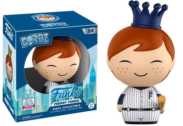 Funko Dorbz Freddy Funko Baseball NYCC Exclusive (LTD to 750)