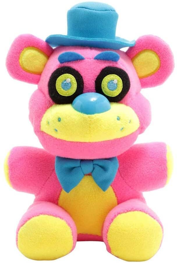 Funko Five Nights at Freddy's Blacklight Plush Plush Funko Freddy Blacklight Pink 