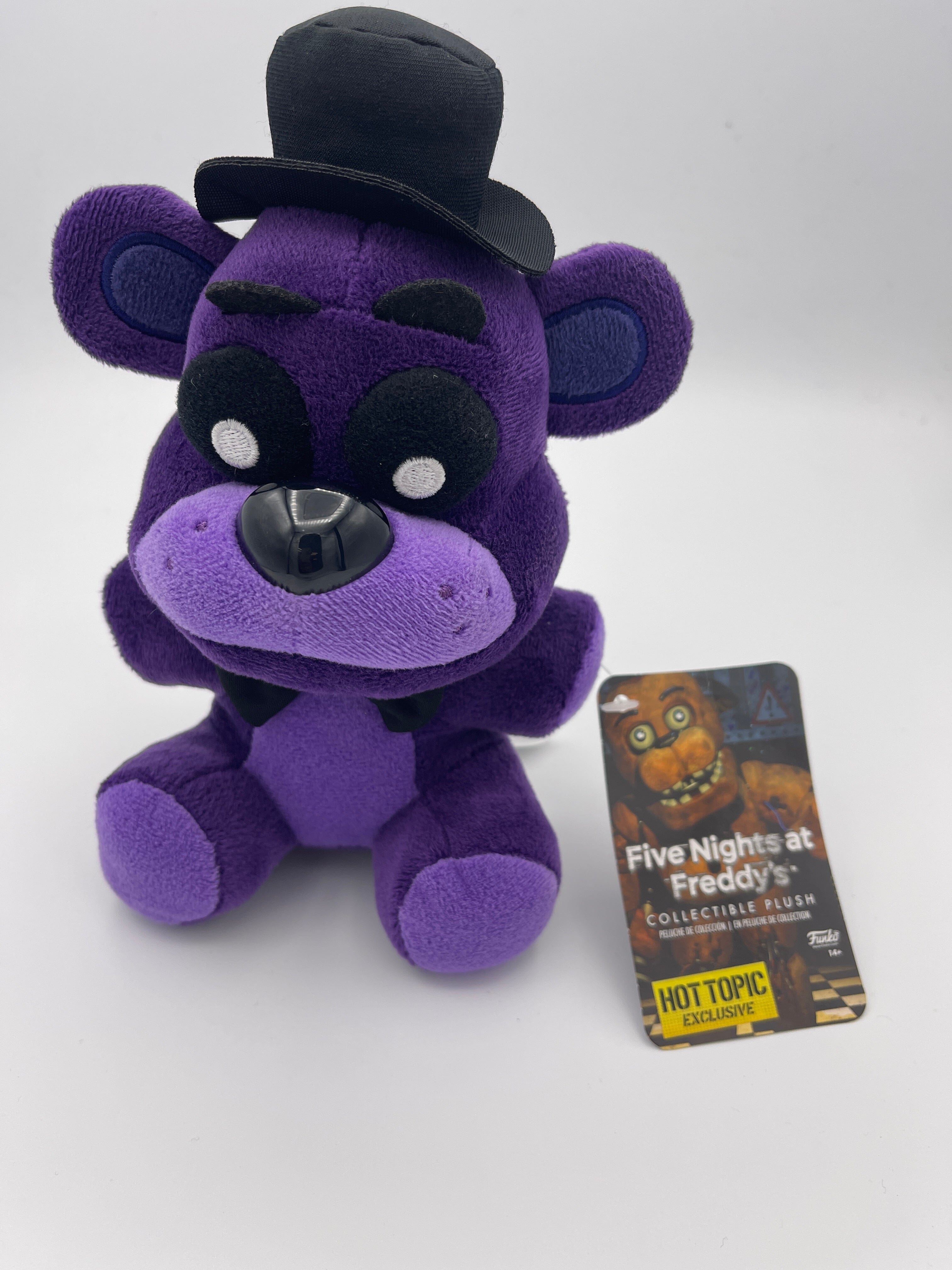 Funko Five Nights at Freddy s Shadow Freddy Plush Hot Topic Exclusive Undiscovered Realm