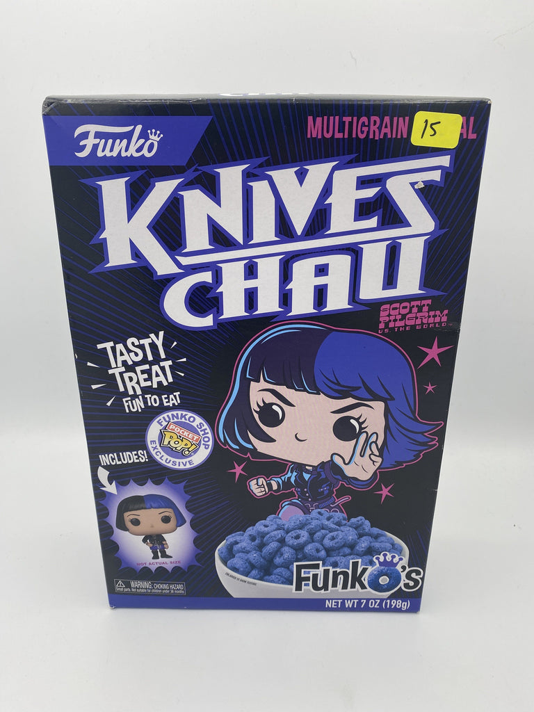 Funko Knives Chau Exclusive Cereal with Figure