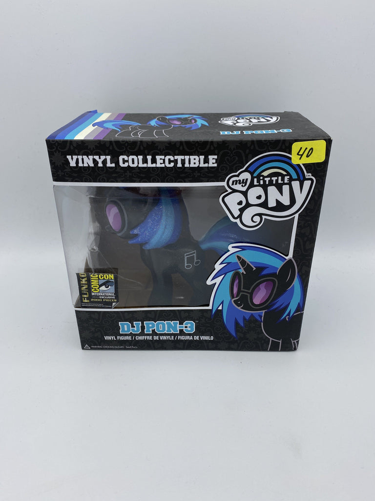 Funko My Little Pony DJ PON 3 SDCC Exclusive Vinyl Collectible 