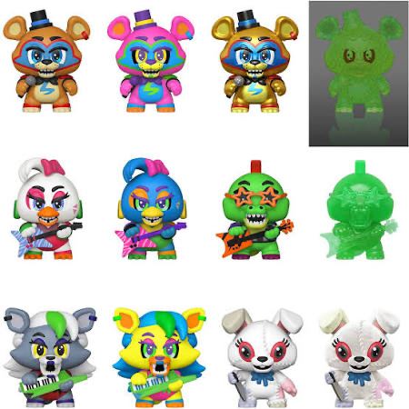 Funko Mystery Minis Five Nights at Freddy's Pizza Plex Security Breach Blind Box