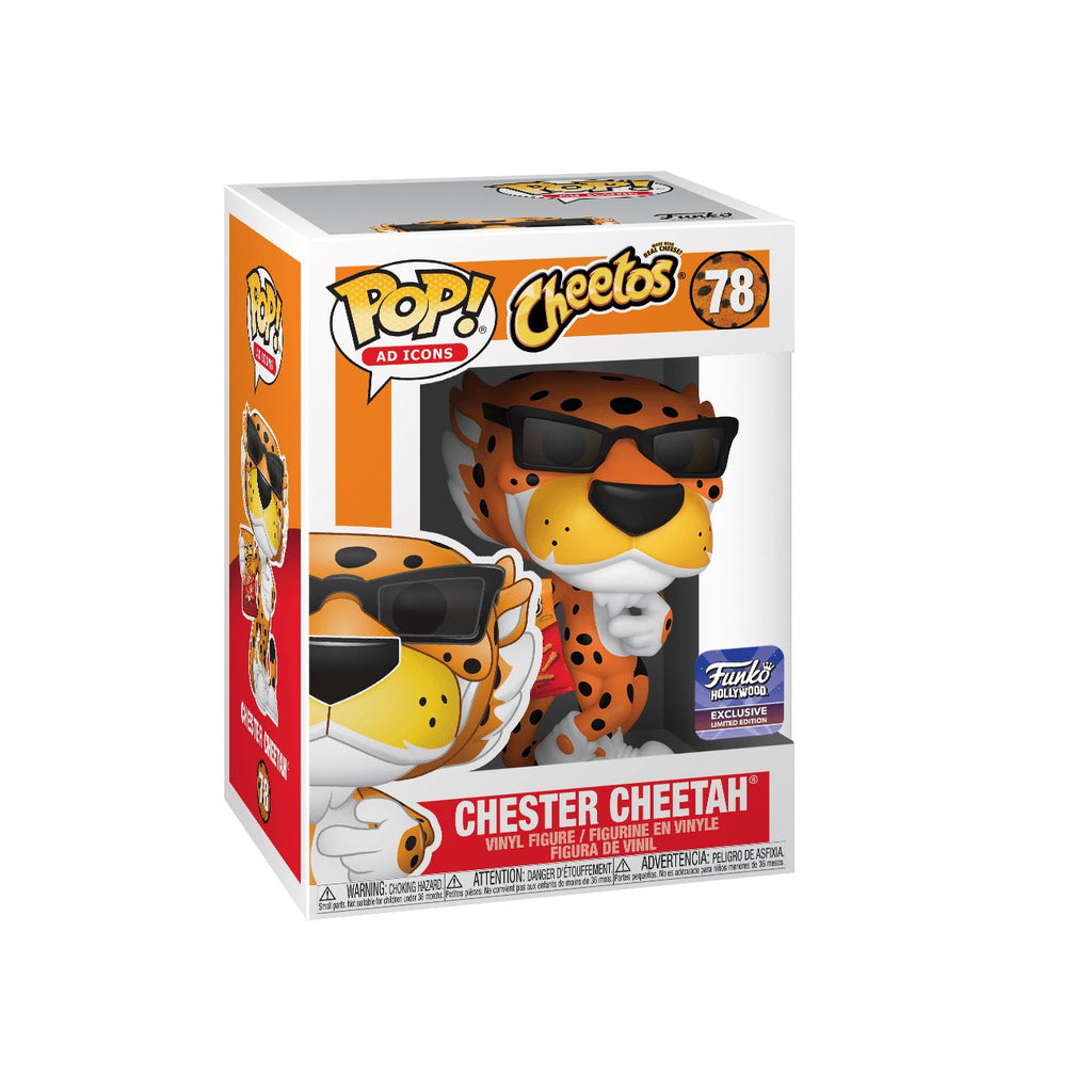 Funko Pop! Ad Icons Chester Cheetah w/ Bag Hollywood Exclusive #78