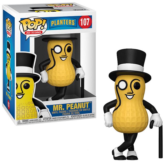 Funko Pop! Ad Icons Planters Mr. Peanut #107