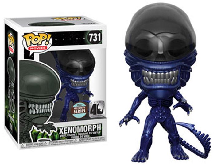 Funko Pop! Alien 40th Anniversary Metallic Xenomorph Specialty Series #731