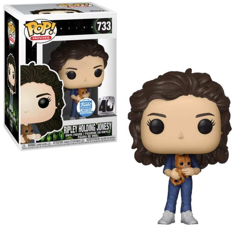 Funko Pop! Alien Ripley Holding Jonesy Exlcusive #733