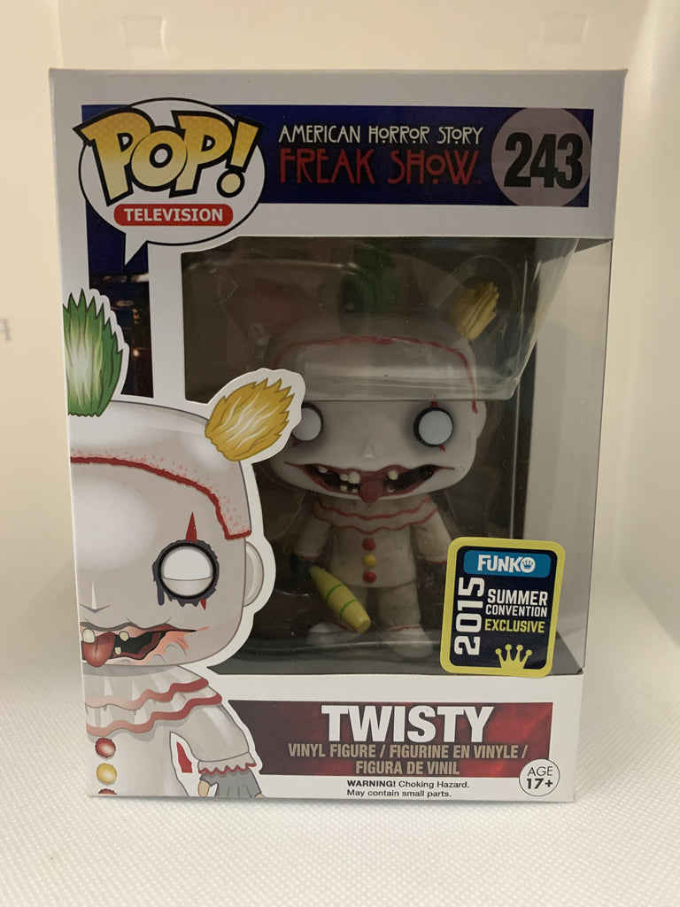 Funko Pop! American Horror Story Freak Show Twisty Unmasked (Damaged Box) Summer Convention Exclusive #243