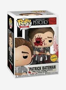 Funko Pop! American Psycho Patrick Bateman w/ Axe Chase w/ Protector #942