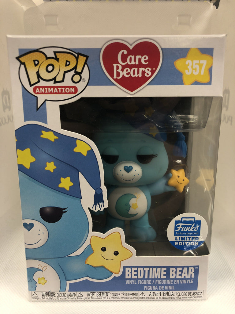 Funko Pop! Animation Care Bears Bedtime Bear Exclusive #357  *Lightly Damaged Box*