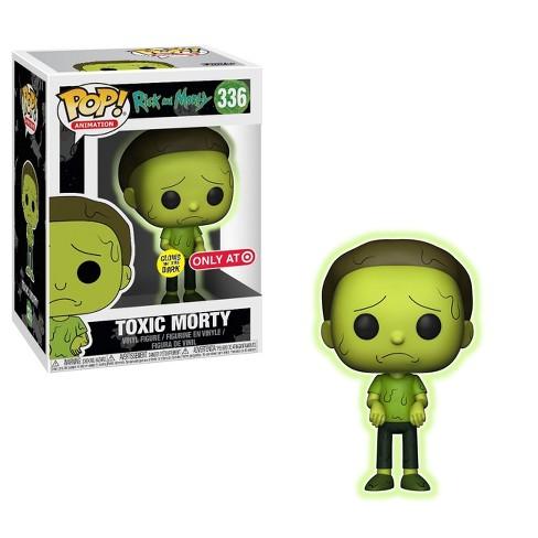Funko Pop! Animation Rick and Morty Toxic Morty Glow in the Dark Exclusive #336