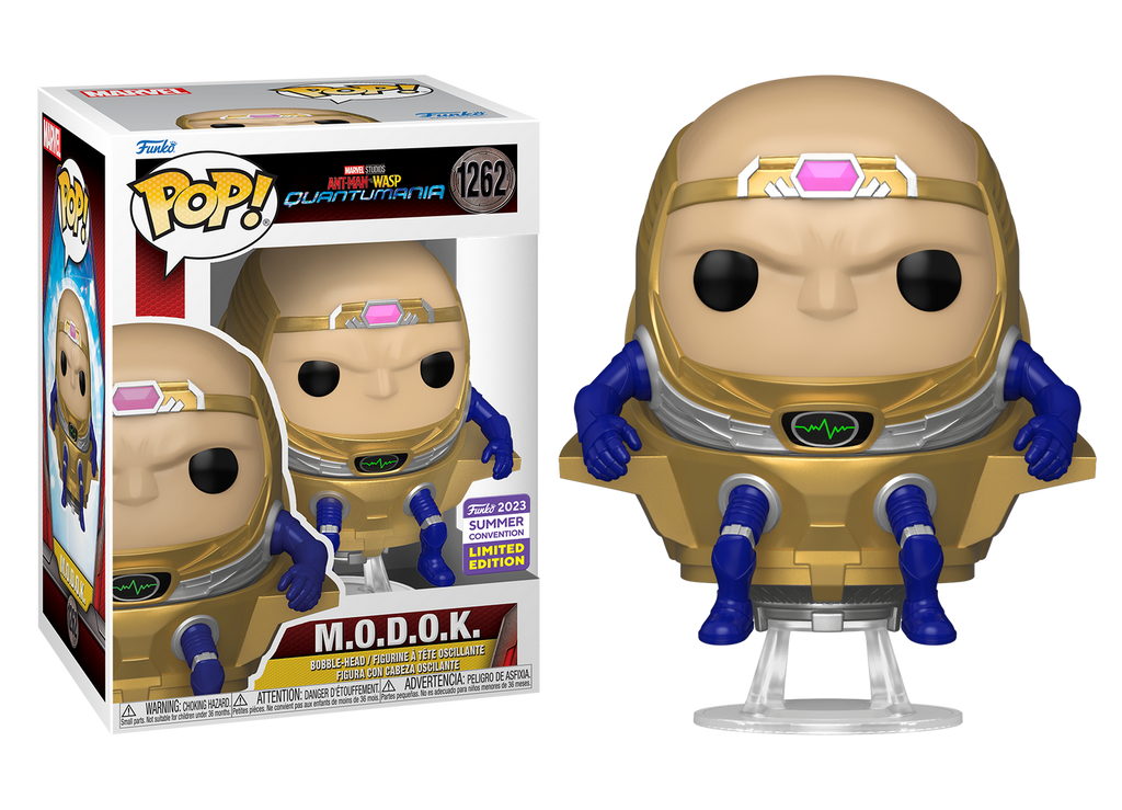 Funko Pop! Ant-Man and The Wasp Quantumania M.O.D.O.K. Summer Convention Exclusive #1262