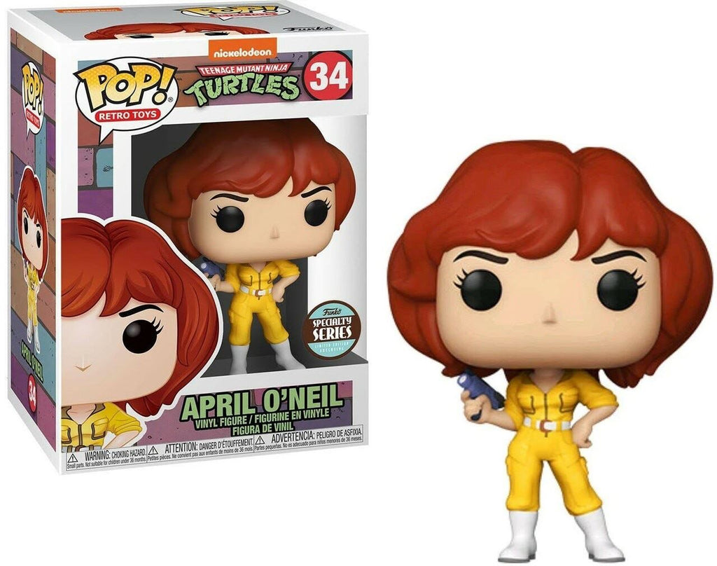 Funko Pop! April O'Neil Teenage Mutant Ninja Turtles (TMNT) Specialty Series Exclusive #34