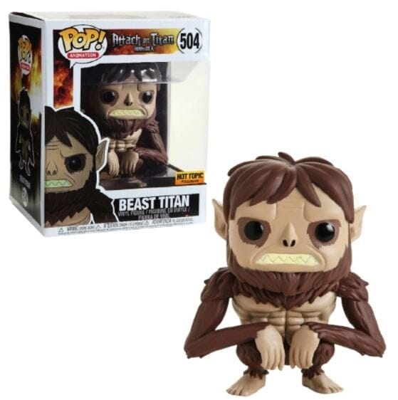 Funko Pop! Attack on Titan Beast Titan Exclusive #504