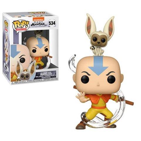 Funko Pop! Avatar: The Last Airbender Aang with Momo #534