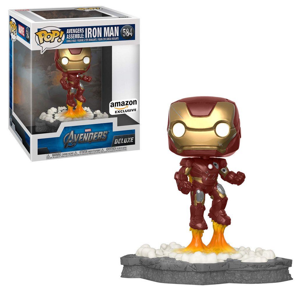 Funko POP! Avengers Assemble Iron Man Exclusive #584 (Shelf Wear)