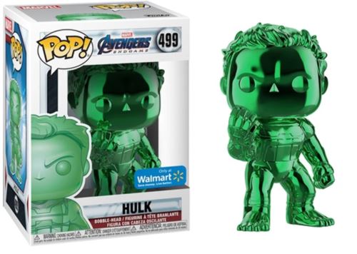 Funko Pop! Avengers Endgame Green Chrome Hulk #499