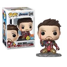 Funko Pop! Avengers Endgame Iron Man [I Am Iron Man] Glow in the Dark GID Exclusive #580