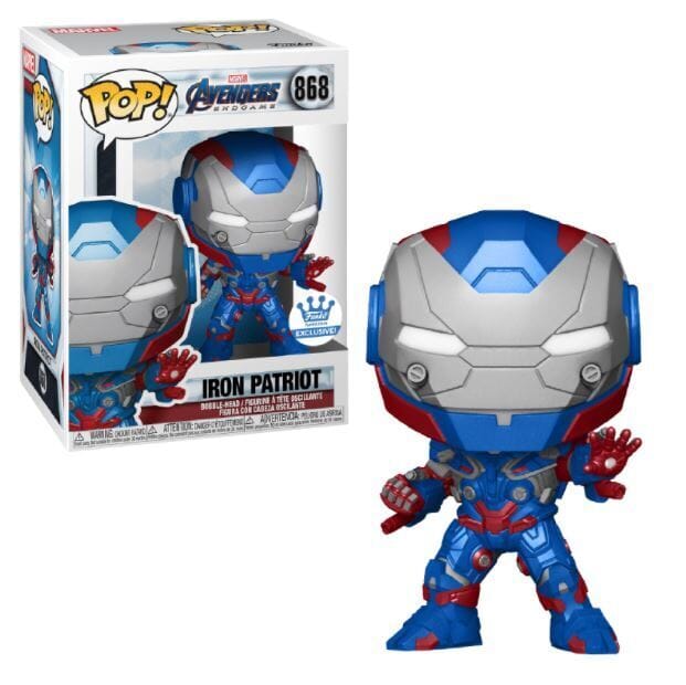 Funko Pop! Avengers Endgame Iron Patriot Funko Shop Exclusive #868