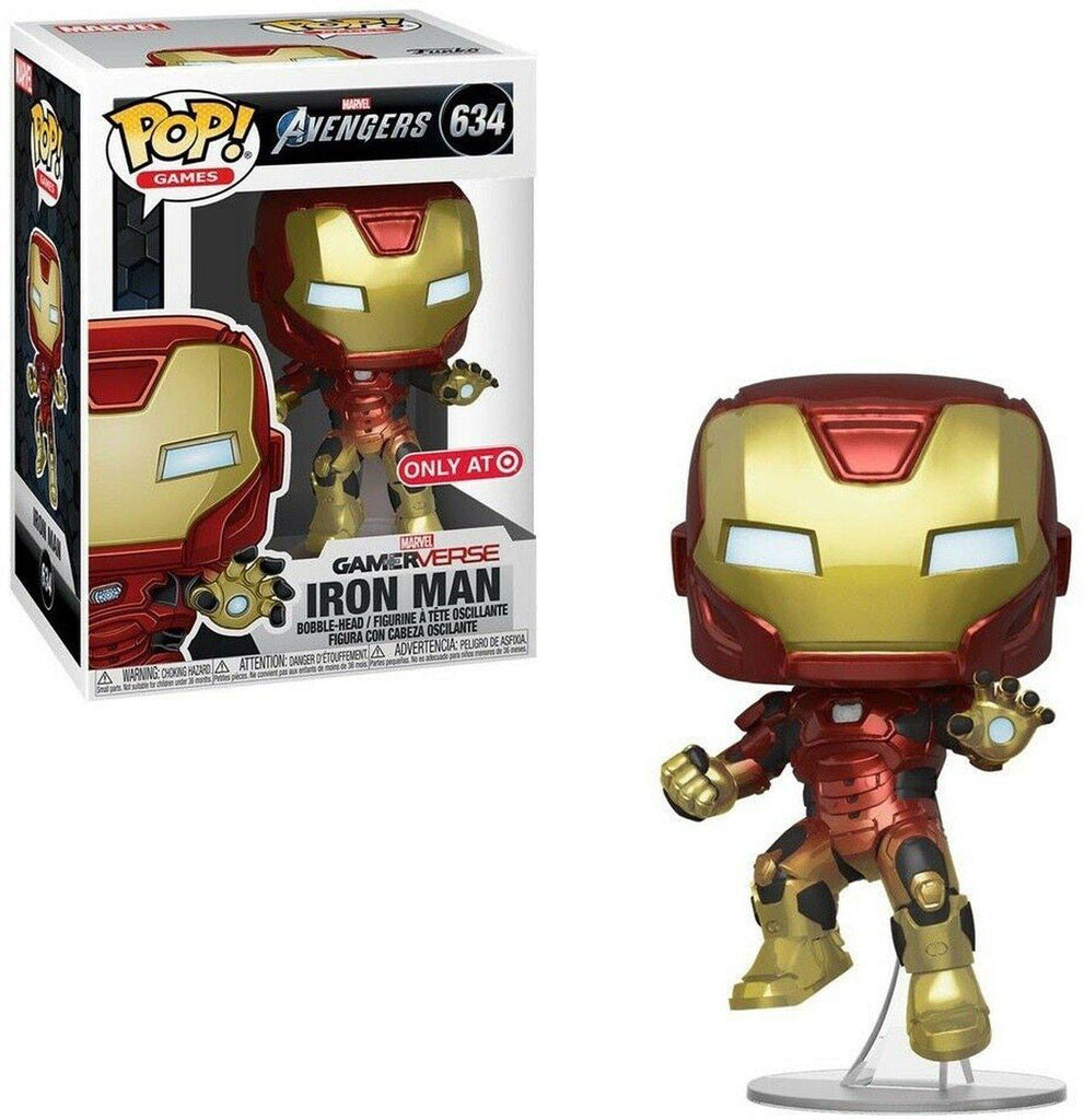 Funko Pop! Avengers Game Iron Man (Action Pose) Exclusive #634