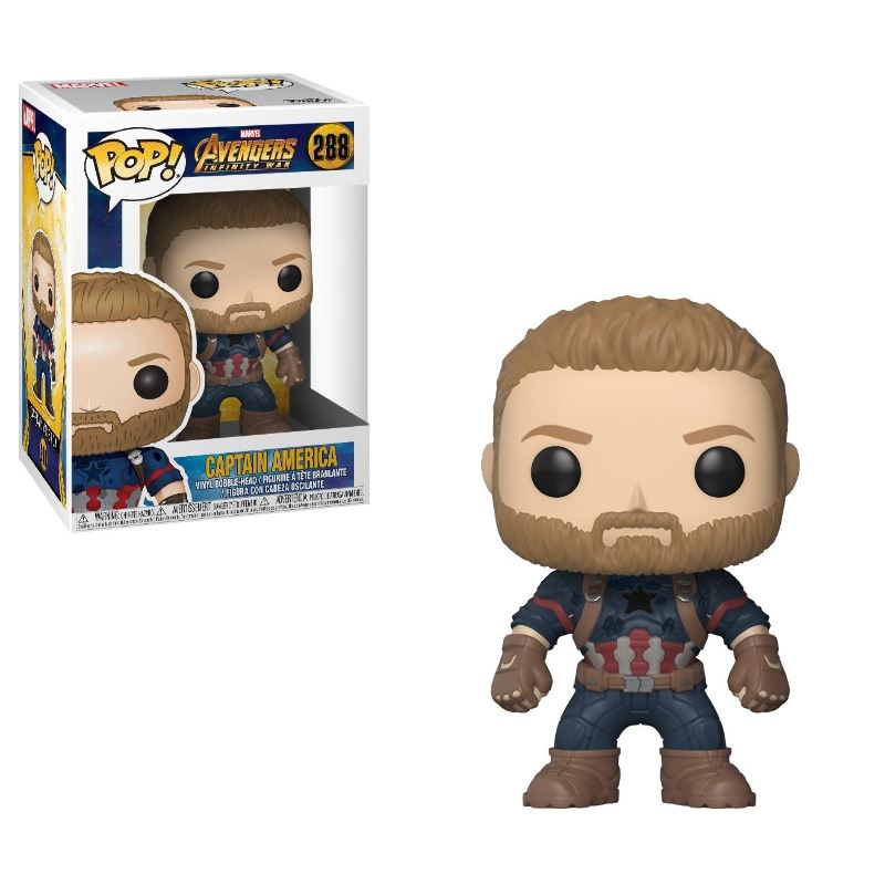 Funko Pop! Avengers Infinity War Captain America #288