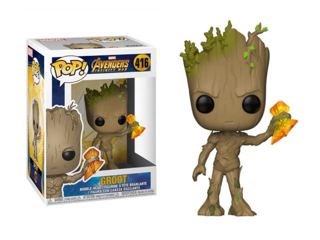 Funko Pop! Avengers Infinity War Groot with Stormbreaker #416