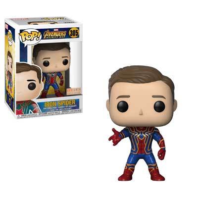 Funko Pop! Avengers Infinity War Iron Spider Unmasked Exclusive #305