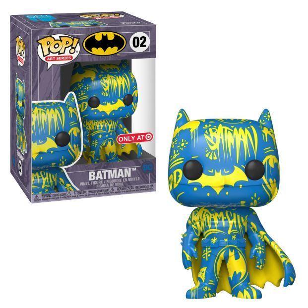 Funko Pop! Batman Art Series (Blue and Yellow) Exclusive #02