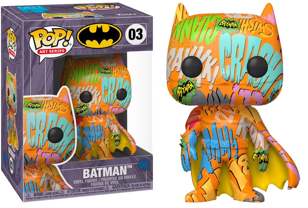 Funko Pop! Batman Art Series (Orange and Yellow) Exclusive #03