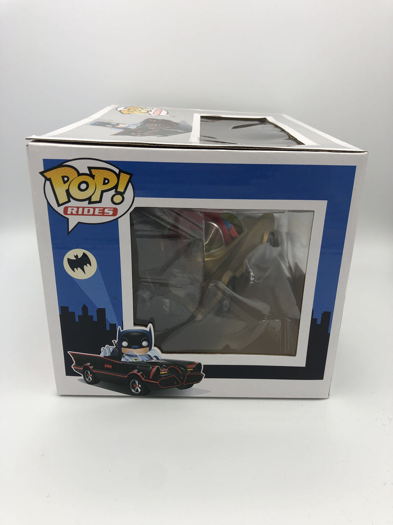 Funko Pop! Batman Classic TV Series Gold Batmobile Exclusive #01 (Light Box Damage) Funko 