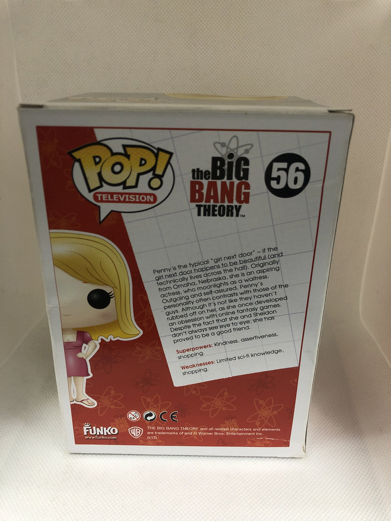 Funko Pop! Big Bang Theory Penny #56 *Damaged Box* Funko 