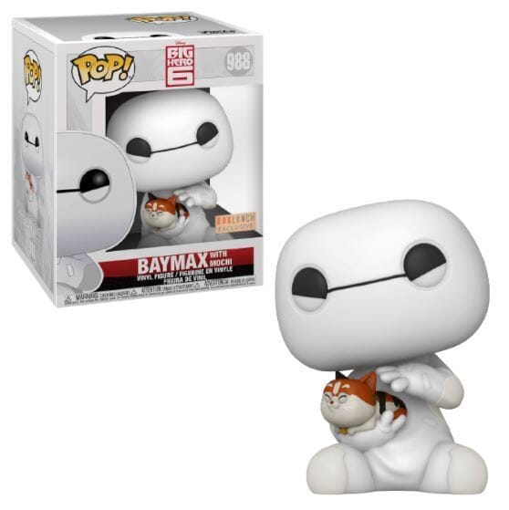 Funko Pop! Big Hero 6 Baymax with Mochi 6 inch Exclusive #988 Funko 