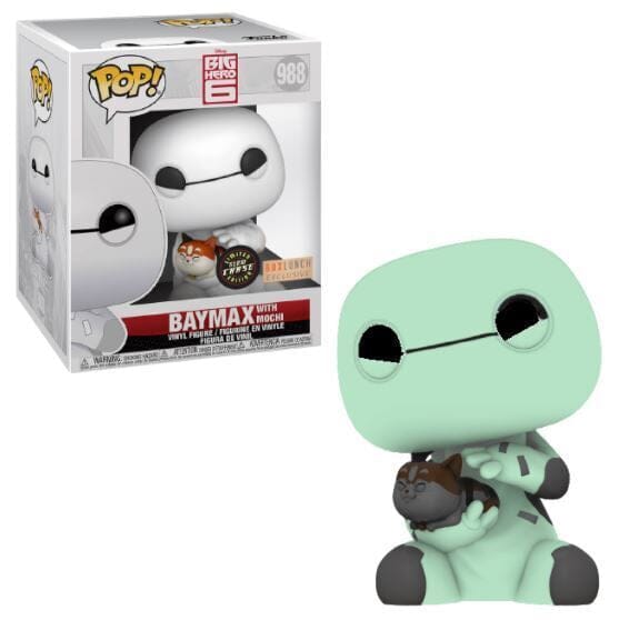 Funko Pop! Big Hero 6 Baymax with Mochi Glow Chase 6 Exclusive #988