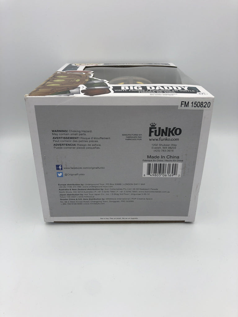 Funko Pop! Bioshock Big Daddy 6 Inch #65 *Shelf Wear* Funko 