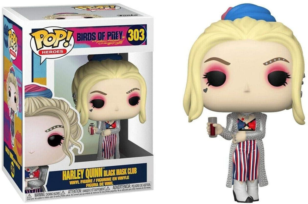 Funko Pop! Birds of Prey Harley Quinn Black Mask Club #303 Funko 