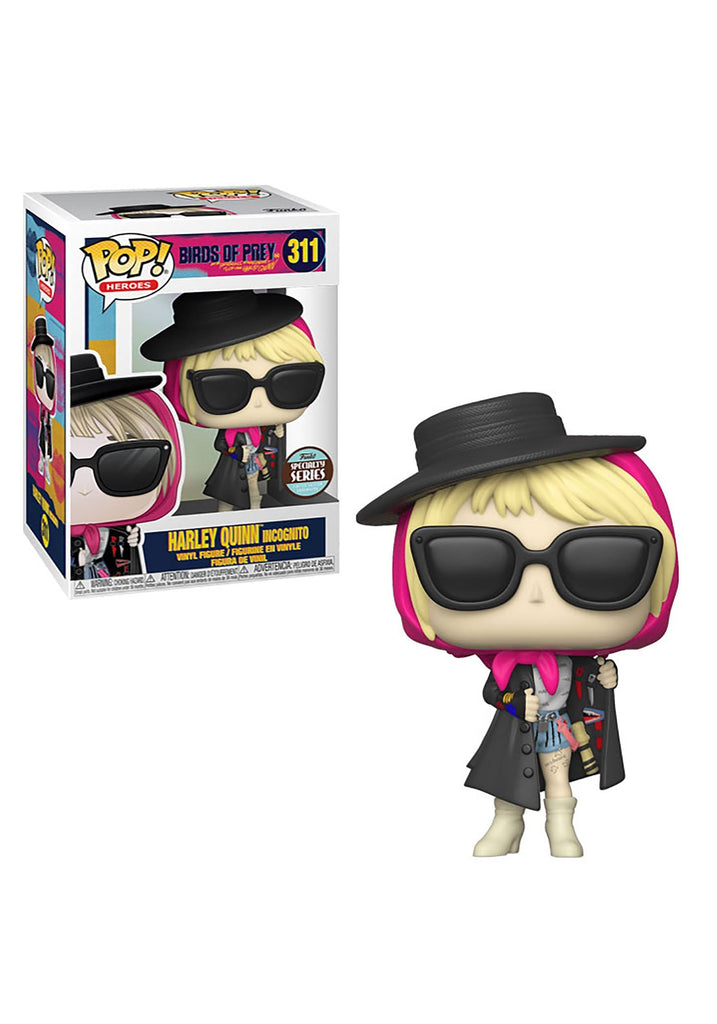 Funko Pop! Birds of Prey Harley Quinn Incognito Specialty Series #311