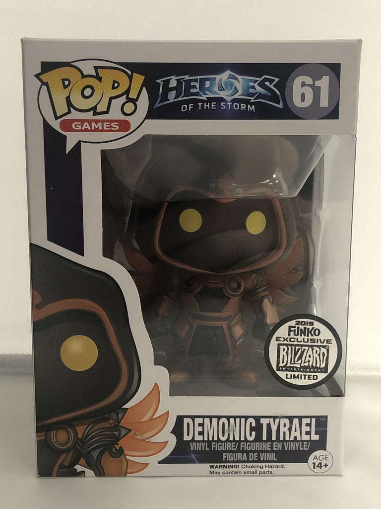 Funko Pop! Blizzard Heroes of the Storm Demonic Tyrael Exclusive #61 *Light Damaged Box*
