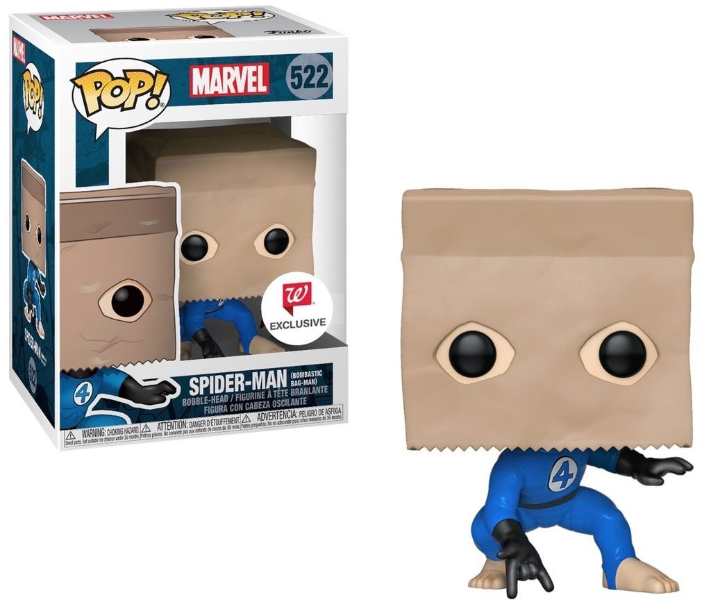 Funko Pop! Spider-Man Bombastic Bag-Man Exclusive #522