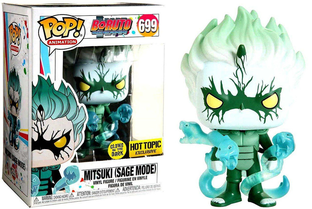 Funko Pop! Boruto Naruto Next Generation Mitsuki Sage Mode Exclusive Glow GID #699