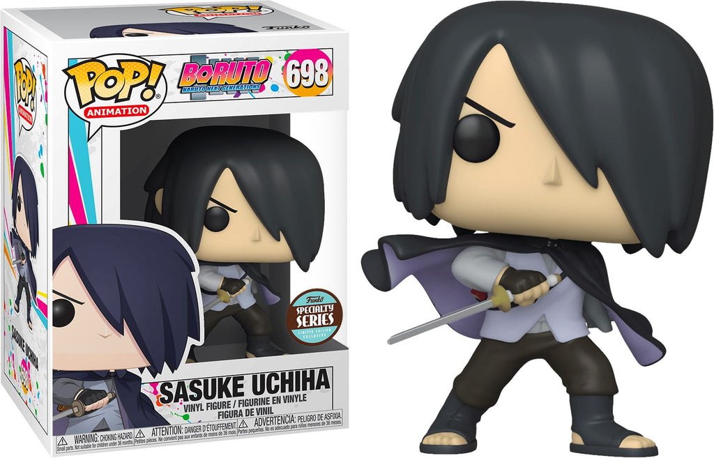 Funko Pop! Boruto Sasuke Uchiha w/Cape (no arm) Naruto Next Generation Specialty Series Exclusive #698