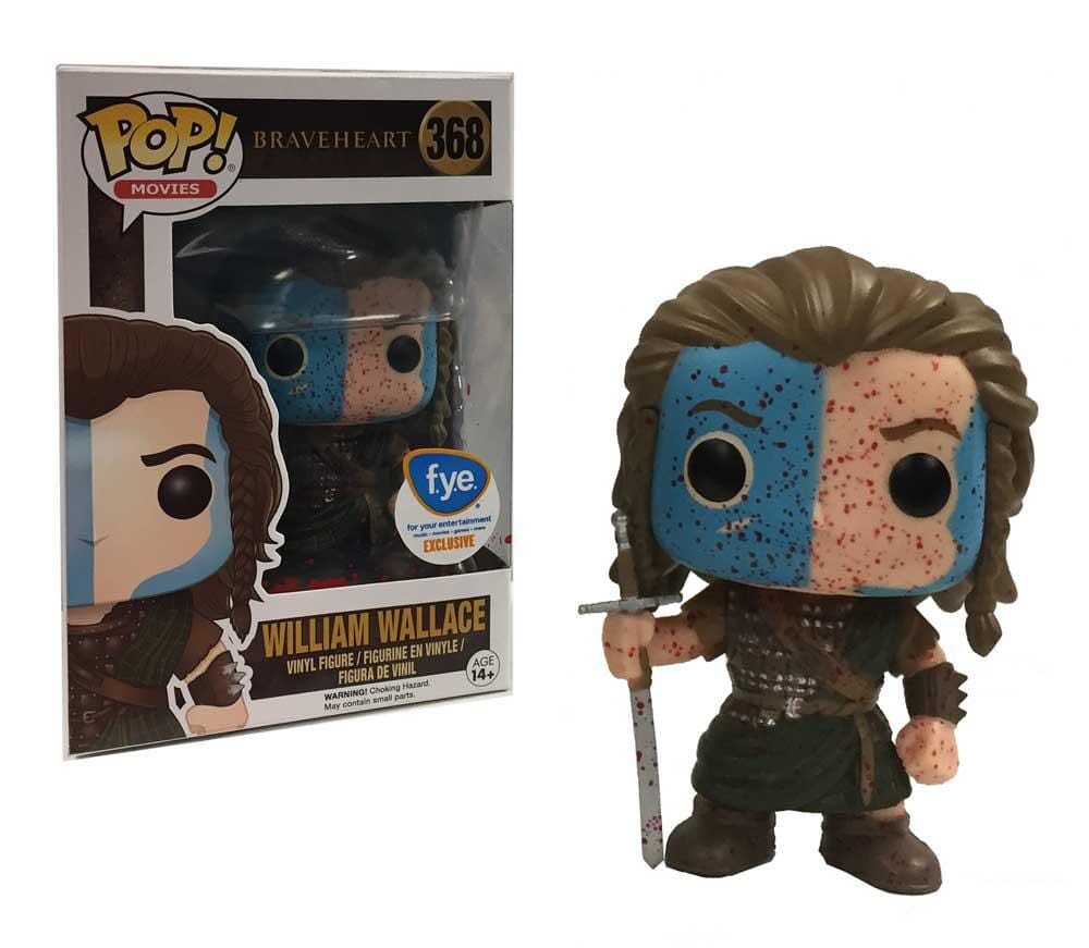 Funko Pop! Braveheart William Wallace Bloody Exclusive #368 