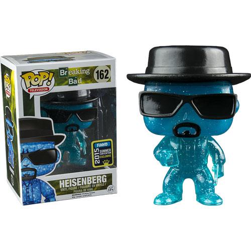 Funko Pop! Breaking Bad Heisenberg Blue Crystal Exclusive #162 (Shelf Wear)