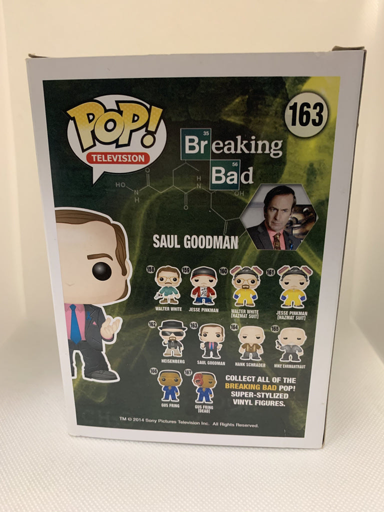 Funko Pop! Breaking Bad Saul Goodman (Damaged Box) #163 Funko 